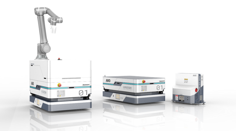 JDB电子數位開發的自主式移動機器人（AMR250M），搭配全向輪並結合AI演算法、2D LiDAR、3D攝影機等技術，協助客戶實現產線全自動化